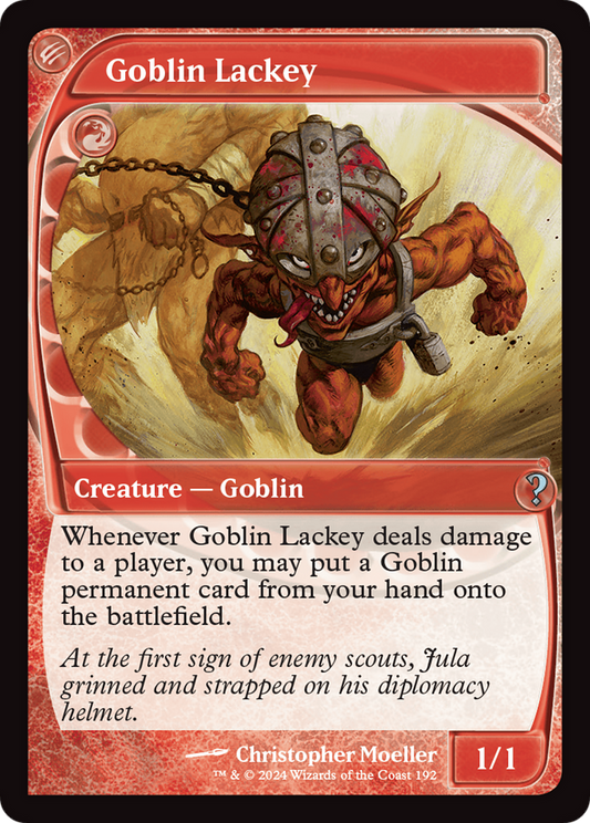 Goblin Lackey (MB2) #192 [EN/N] s/o