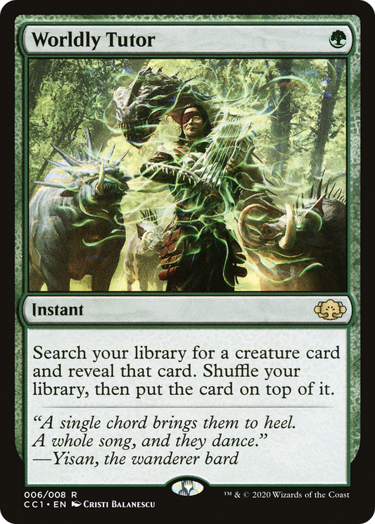 Worldly Tutor (CC1) #6 [EN/N]