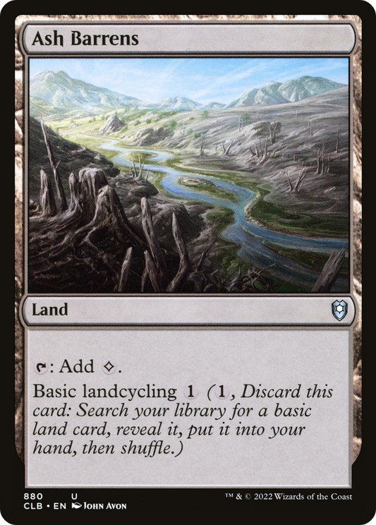 Ash Barrens (CLB) #880 [EN/N]