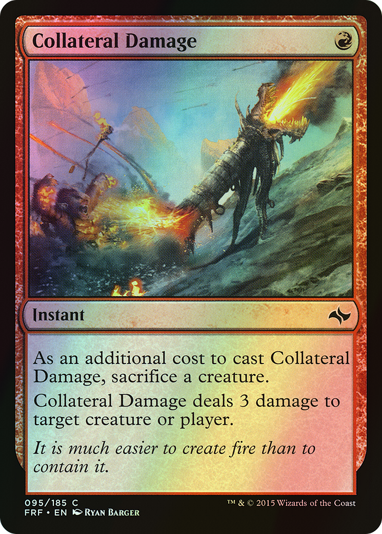 Collateral Damage (FRF) #95 [EN/F] s/o