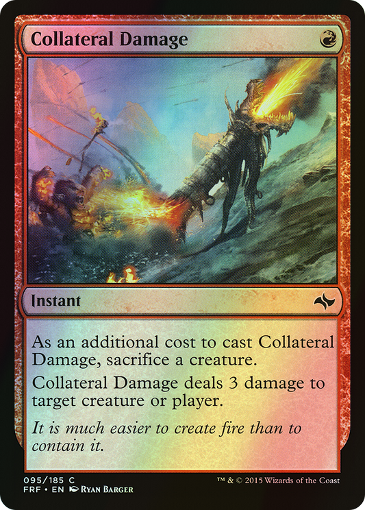 Collateral Damage (FRF) #95 [EN/F] s/o