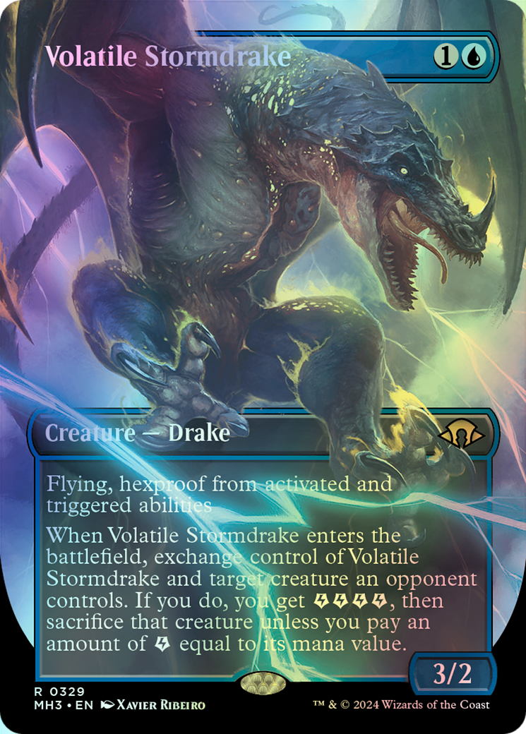 Volatile Stormdrake (MH3) #329 [EN/F]