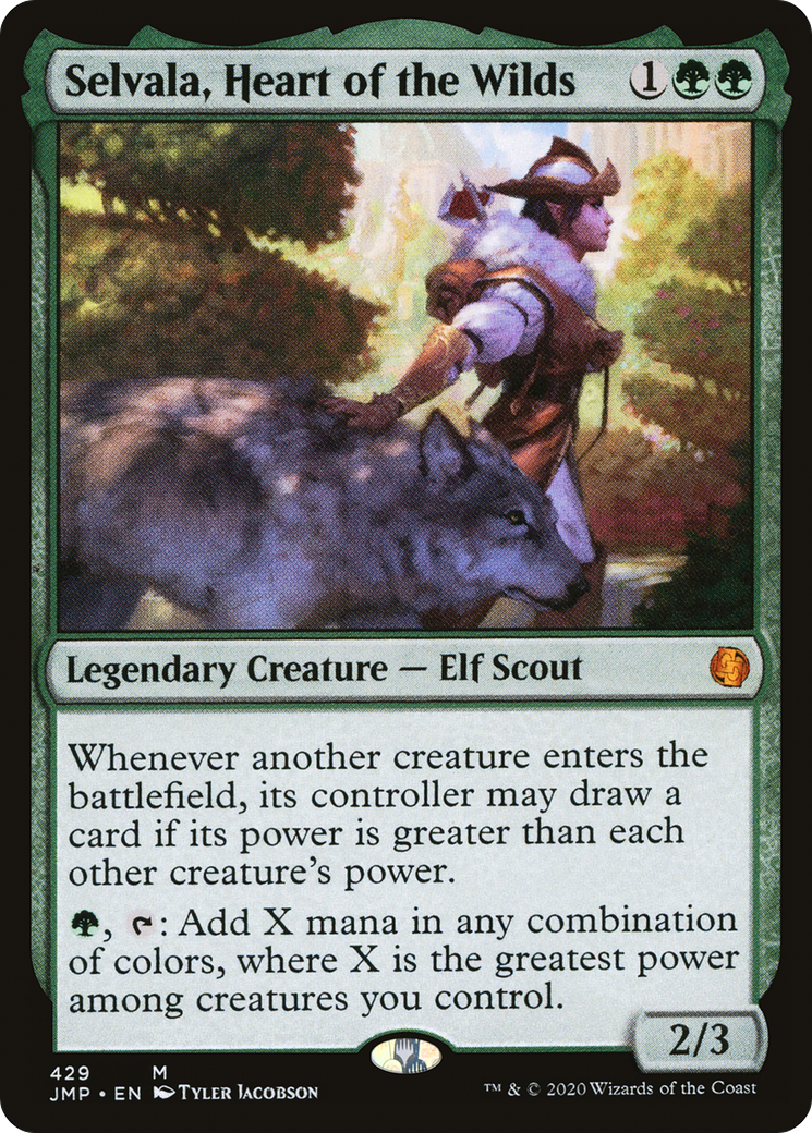 Selvala, Heart of the Wilds (JMP) #429 [EN/N] s/o