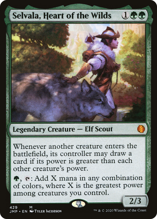 Selvala, Heart of the Wilds (JMP) #429 [EN/N] s/o