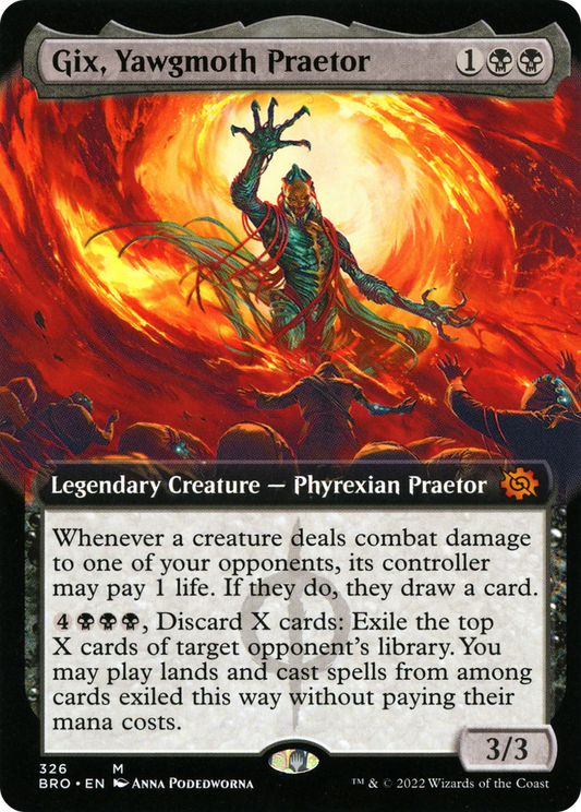 Gix, Yawgmoth Praetor (BRO) #326 [EN/N]