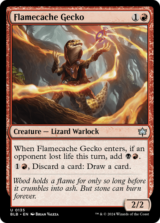 Flamecache Gecko (BLB) #135 [EN/N] s/o