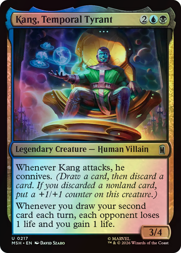 Kang, Temporal Tyrant (MSH) #217 [EN/F]