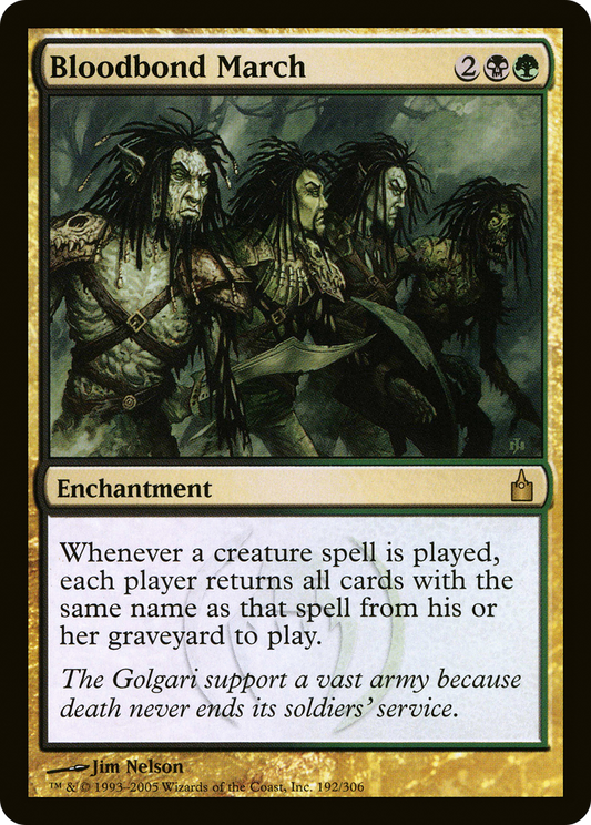 Bloodbond March (RAV) #192 [EN/N]
