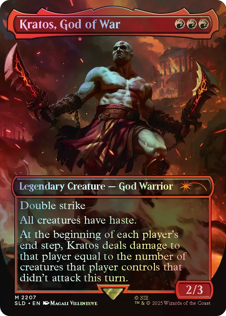Kratos, God of War (SLD) #2207 [EN/F]
