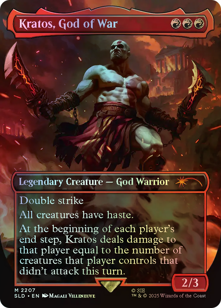 Kratos, God of War (SLD) #2207 [EN/F]