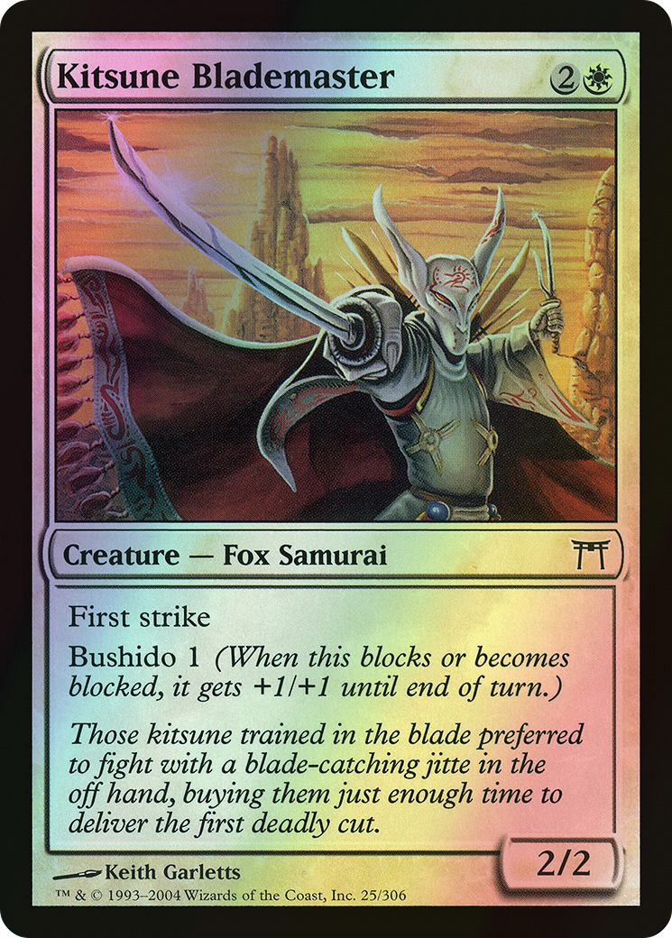 Kitsune Blademaster (CHK) #25 [EN/F]