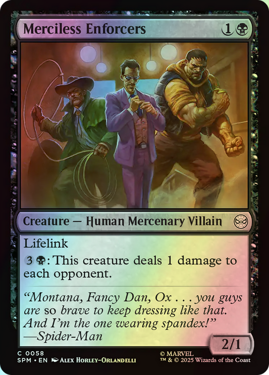 Merciless Enforcers (SPM) #58 [EN/F]
