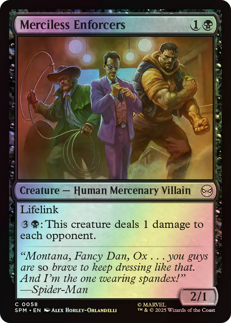 Merciless Enforcers (SPM) #58 [EN/F]