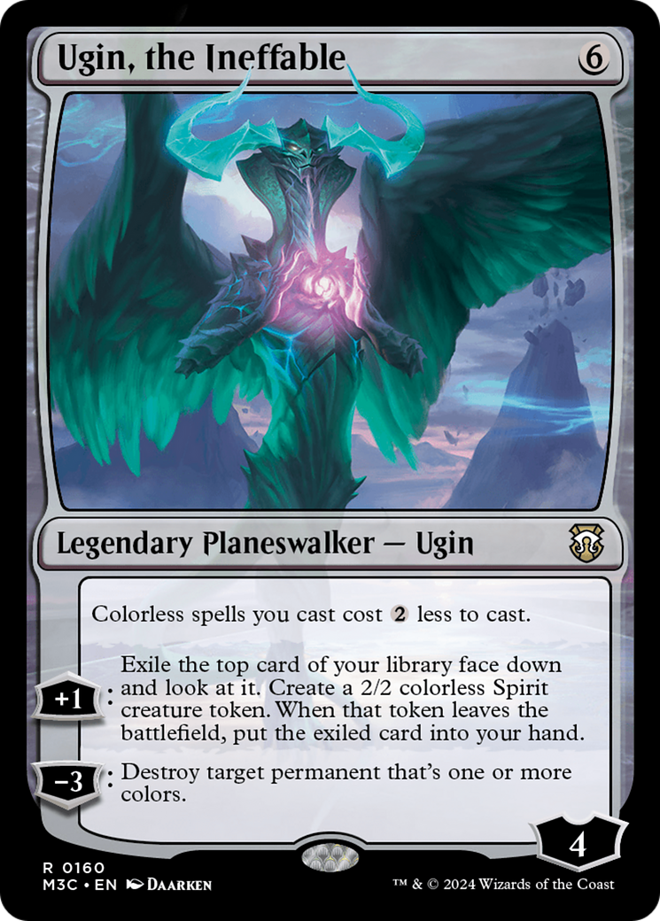 Ugin, the Ineffable (M3C) #160 [EN/N] s/o
