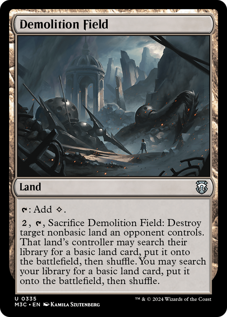 Demolition Field (M3C) #335 [EN/N] s/o