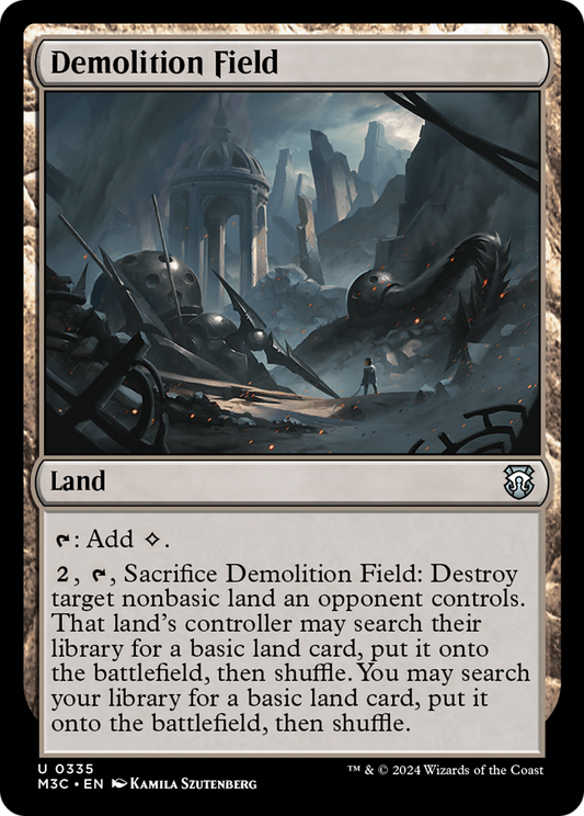 Demolition Field (M3C) #335 [EN/N] s/o