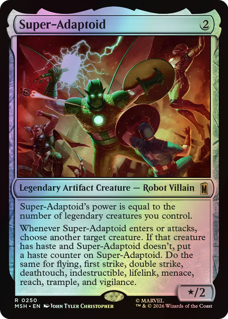 Super-Adaptoid (MSH) #250 [EN/F] s/o