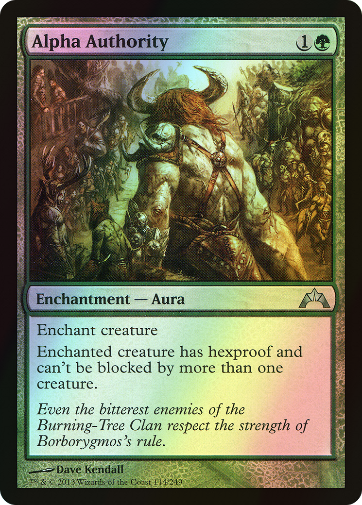 Alpha Authority (GTC) #114 [EN/F] s/o