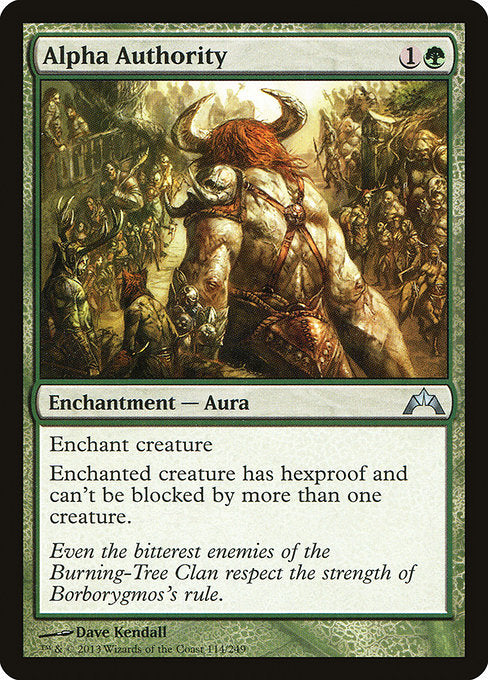 Alpha Authority (GTC) #114 [EN/N]