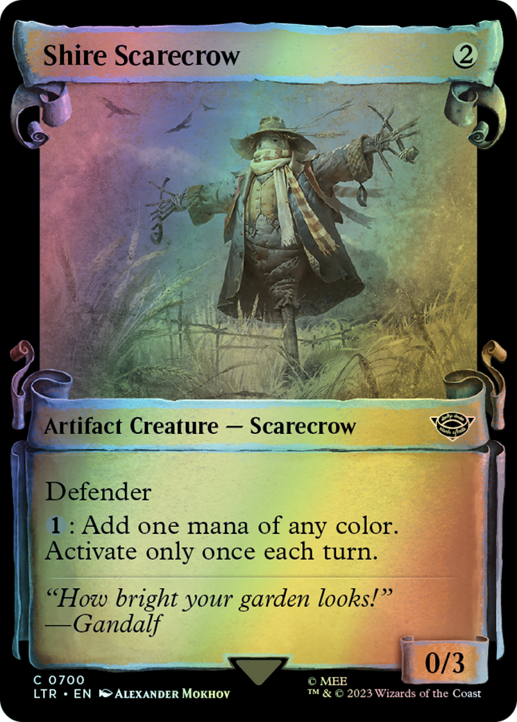 Shire Scarecrow - Silver Foil (LTR) #700 [EN/F] s/o