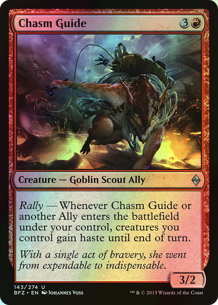 Chasm Guide (BFZ) #143 [EN/F] s/o