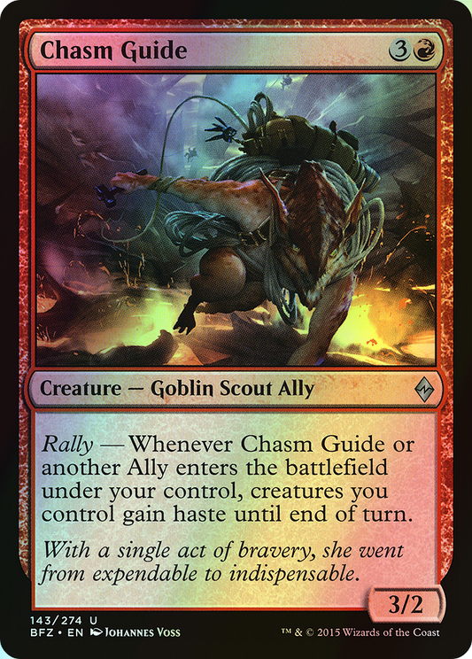 Chasm Guide (BFZ) #143 [EN/F] s/o