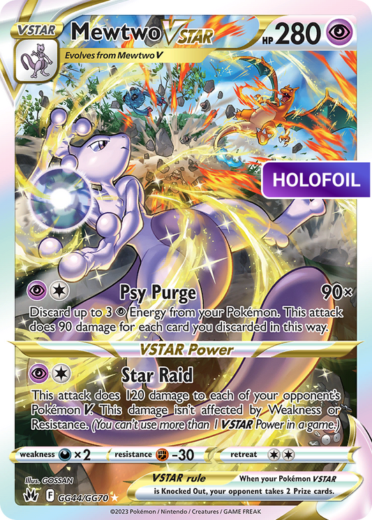 Mewtwo VSTAR (CRZ:GG) #GG44 [EN/H]