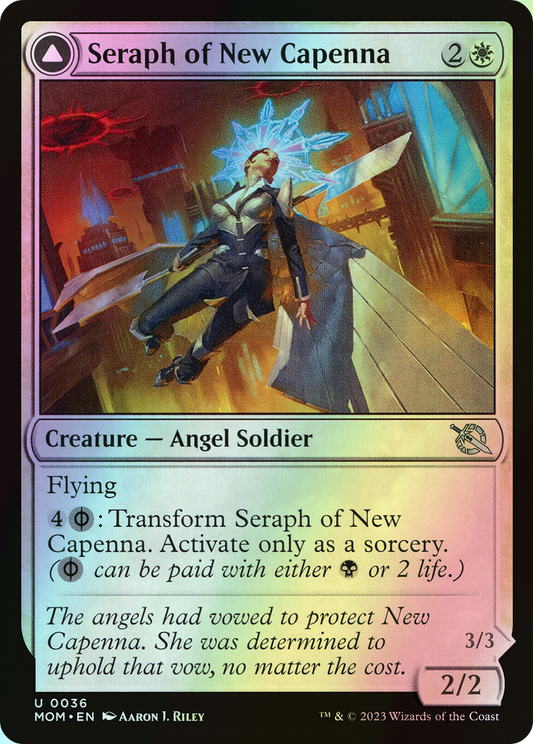 Seraph of New Capenna // Seraph of New Phyrexia (MOM) #36 [EN/F] s/o