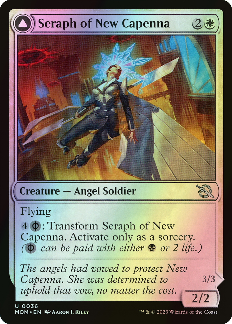 Seraph of New Capenna // Seraph of New Phyrexia (MOM) #36 [EN/F] s/o