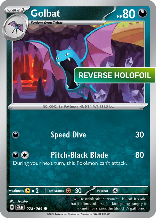 Golbat (SFA) #028 [EN/R] s/o