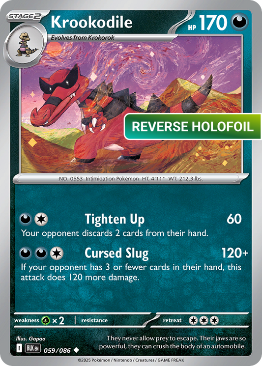 Krookodile (BLK) #59 [EN/R]
