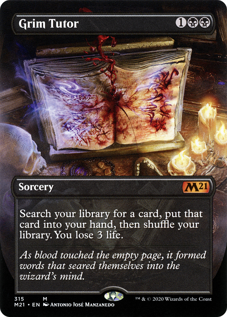 Grim Tutor (M21) #315 [EN/N]