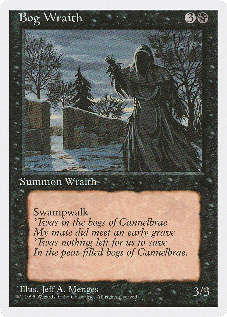 Bog Wraith (4ED) #124 [EN/N]