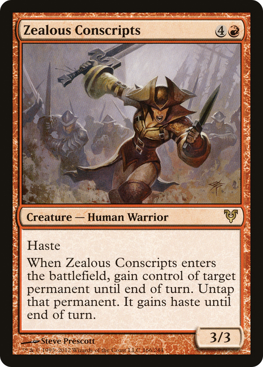 Zealous Conscripts (AVR) #166 [EN/N] s/o
