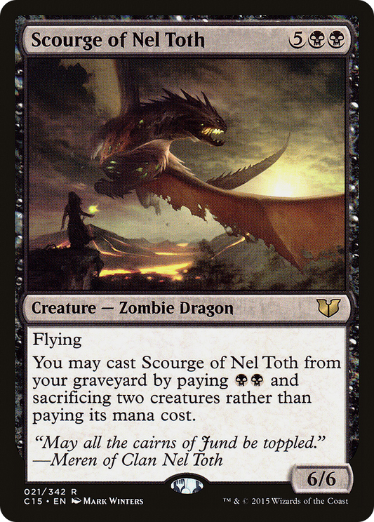 Scourge of Nel Toth (C15) #21 [EN/N] s/o