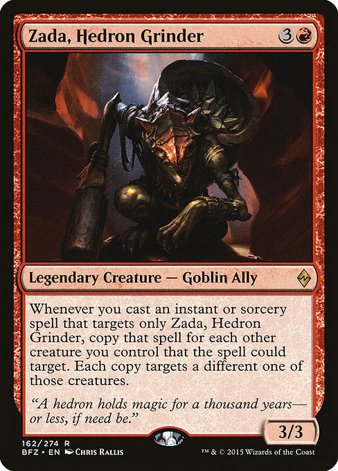 Zada, Hedron Grinder (BFZ) #162 [EN/N]