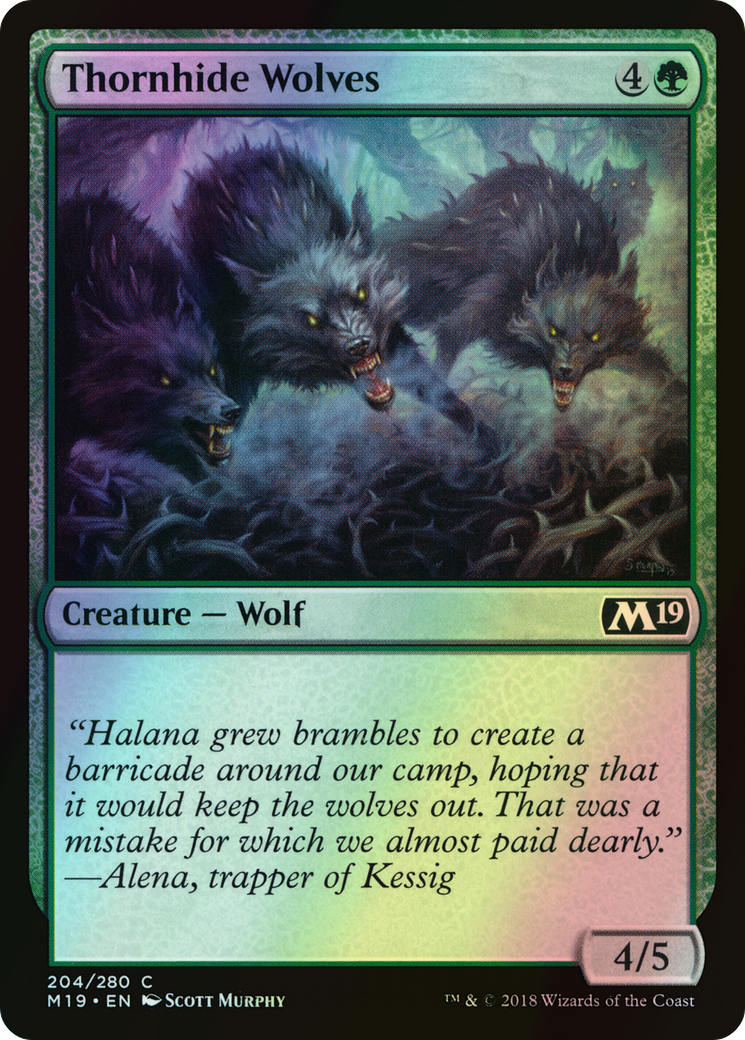 Thornhide Wolves (M19) #204 [EN/F]