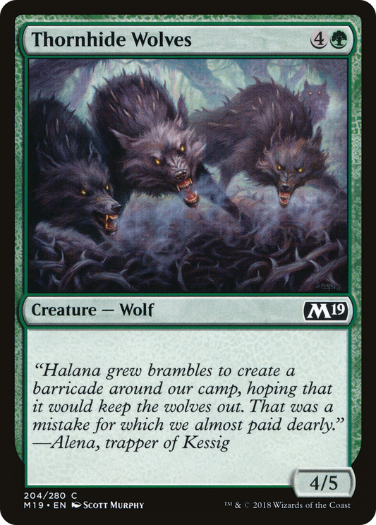 Thornhide Wolves (M19) #204 [EN/N]