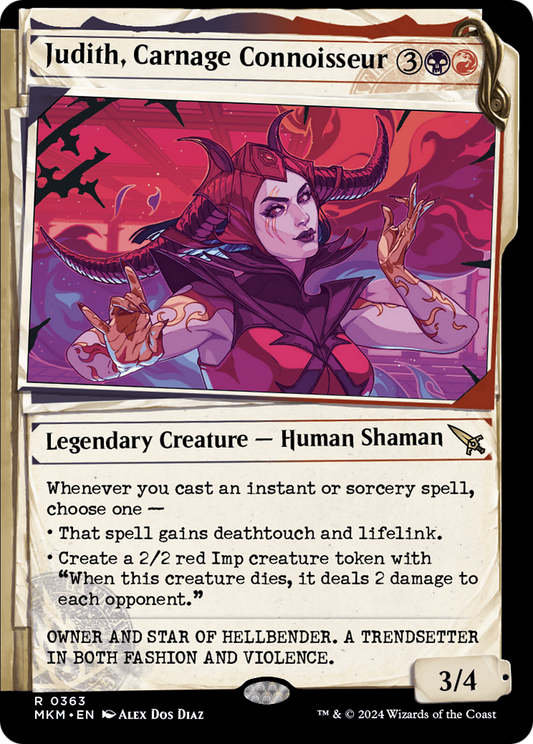 Judith, Carnage Connoisseur (MKM) #363 [EN/N] s/o