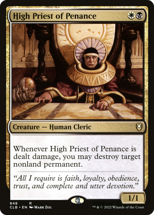 High Priest of Penance (CLB) #848 [EN/N]