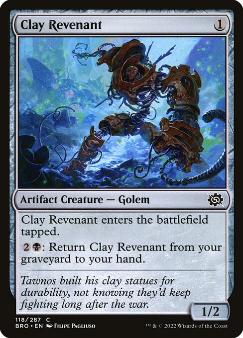 Clay Revenant (BRO) #118 [EN/N]