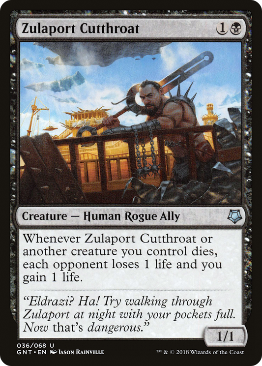Zulaport Cutthroat (GNT) #36 [EN/N] s/o
