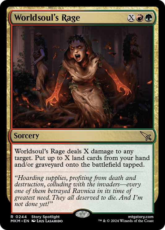 Worldsoul's Rage (MKM) #244 [EN/N] s/o