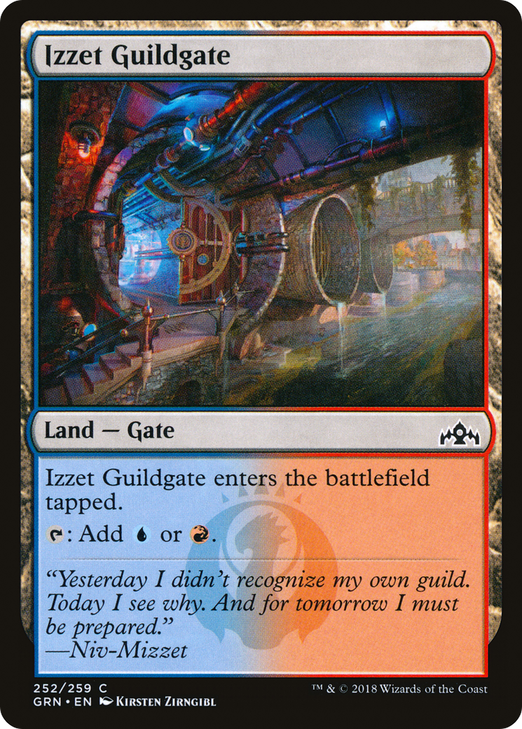 Izzet Guildgate (GRN) #252 [EN/N]