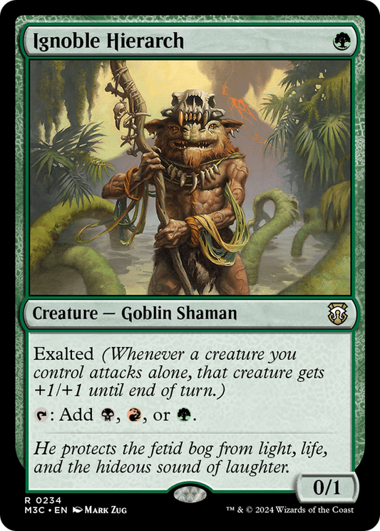 Ignoble Hierarch (M3C) #234 [EN/N] s/o