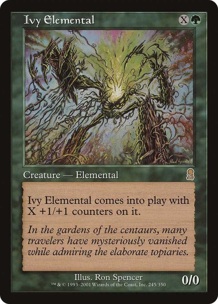 Ivy Elemental (ODY) #245 [EN/N]