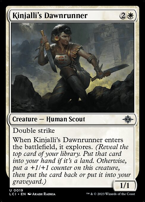 Kinjalli's Dawnrunner (LCI) #19 [EN/N]