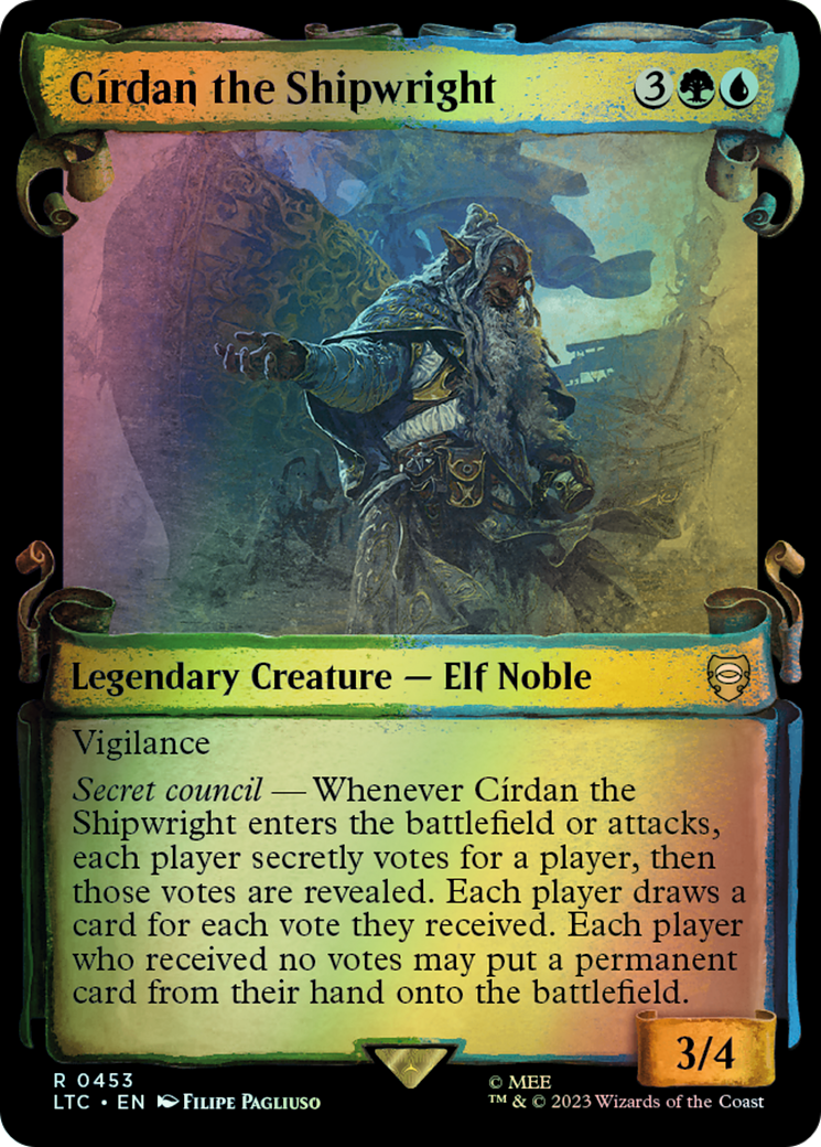Círdan the Shipwright - Silver Foil (LTC) #453 [EN/F] s/o