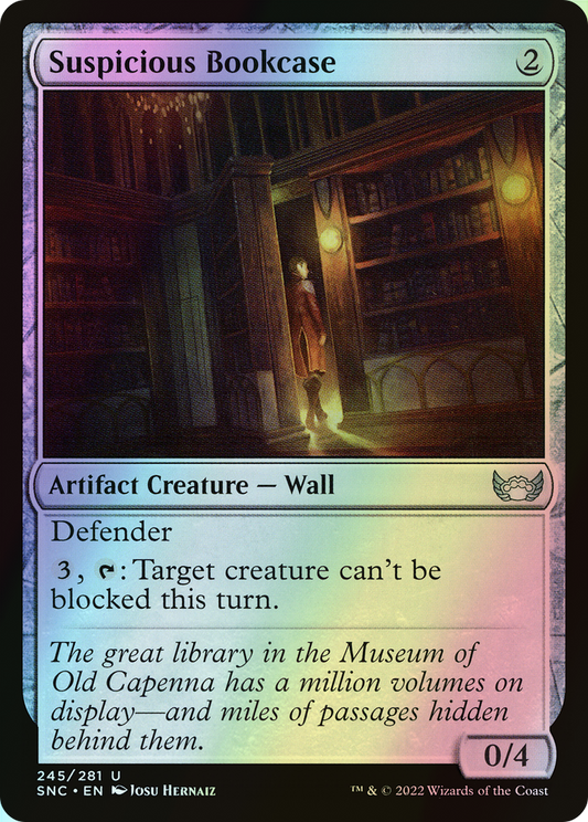 Suspicious Bookcase (SNC) #245 [EN/F]