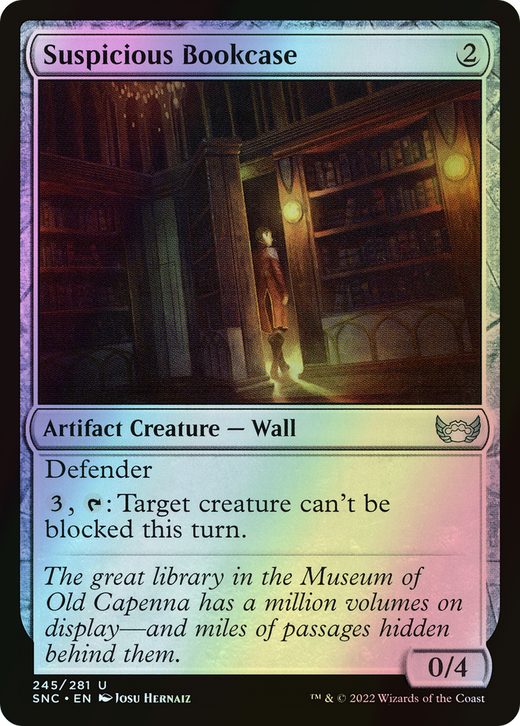 Suspicious Bookcase (SNC) #245 [EN/F]